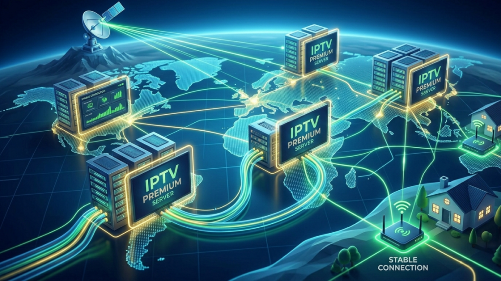 Serveurs IPTV Stable et performant connectés à travers le monde